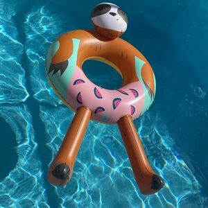 NWT Sun Squad Sloth Tube Novelty Float